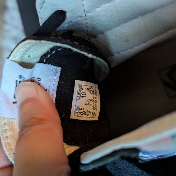 Vans high top SK8-HI floral pattern sneakers - Picture 8 of 8